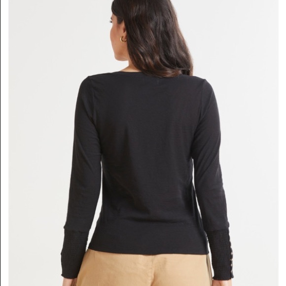 Nation Ltd Paige Smock Sleeve Tee - Picture 5 of 13